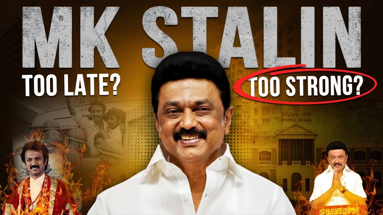 MK Stalin Shocking History - DMK President at 65, CM at 68