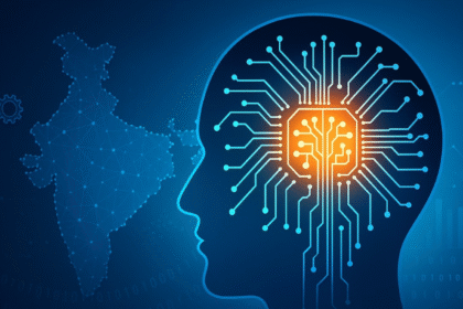 Romesh Wadhwani speaking about India’s AI revolution, symbolizing India’s rapid growth in artificial intelligence, innovation, and digital economy transformation.