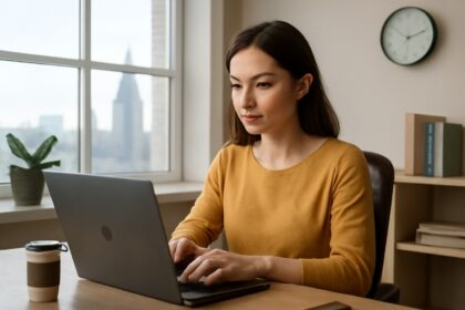 Remote and hybrid work models transforming employee expectations and organizational culture.