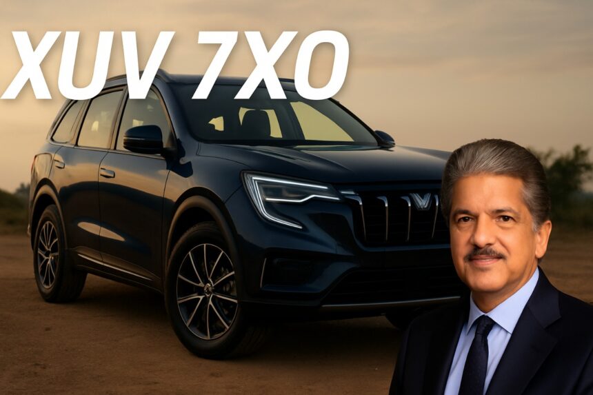 Mahindra XUV 7XO premium SUV pre-booking announcement ahead of January 2026 launch