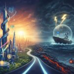 2026 stock market outlook showing AI-driven growth and market volatility